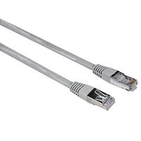 Hama Netwerkkabel RJ45, Cat 5E, STP, afgeschermd, grijs, 15,00 m - thumbnail