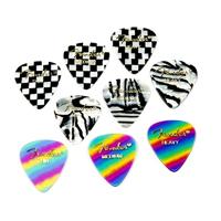 Fender 351 Shape Premium Picks Zebra Heavy (set van 12) - thumbnail