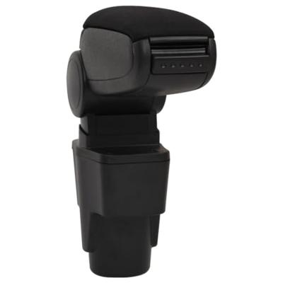 VidaXL Armsteun 13x34x(36,5-53) cm abs zwart - thumbnail