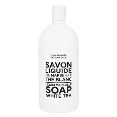 Compagnie de Provence Thé Blanc Savon Liquide de Marseille Gel 1000ml Compagnie de Provence Thé Blanc Savon Liquide de Marseille Gel 1000ml