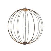 Verlichte decoratie Lumineo Zwart Metaal 220 V Ø 38 cm - thumbnail