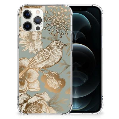 Case voor iPhone 12 Pro Max Vintage Bird Flowers Case voor iPhone 12 Pro Max Vintage Bird Flowers