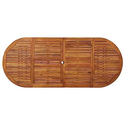 Tuintafel 220x90x75 cm massief acaciahout