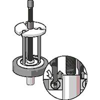 Gedore 1553542 Poelietrekker voor kogelgewricht - thumbnail