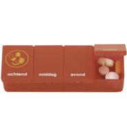 Able 2 Pillendoos 1 dag 4 vaks rood NL 1 Stuks - thumbnail