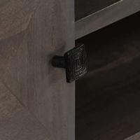 VidaXL Tv-meubel 140x30x45 cm massief mangohout - thumbnail