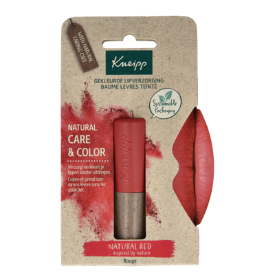 Kneipp Lipcare natural red 3.5 Gram