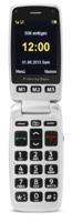 Primo 413 by Doro, all carriers, 32 GB, mobiele telefoon met grote toetsen met tafellaadstation rood - thumbnail
