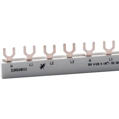 Doepke 09920125 Faserail Meerdere kleuren 10 mm² 120 A 690 V 1 stuk(s) Doepke 09920125 Faserail Meerdere kleuren 10 mm² 120 A 690 V 1 stuk(s)