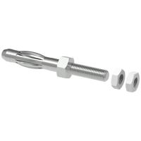 Electro PJP 1052-12-CD1 Laboratoriumstekker Stekker, recht Stift-Ø: 4 mm 1 stuk(s) - thumbnail