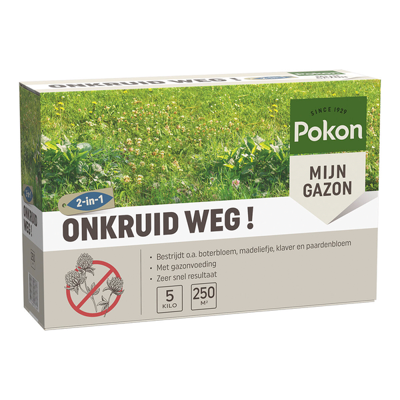 Pokon onkruid weg 5kg 250 m2
