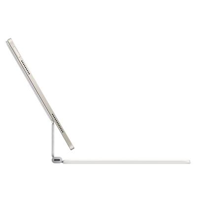 Apple Magic Keyboard-hoes voor de 11-inch iPad Air (M3), comfortabel typen, ingebouwde trackpad, Deens - Wit ​​​​​​​