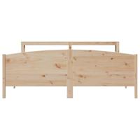 Bedframe zonder matras massief grenenhout 180x200 cm - thumbnail