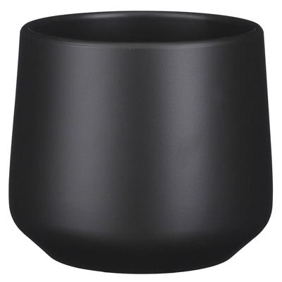 Amber pot rond donkergrijs mat h15,5xd17 cm Mica Decorations - Mica decorations Amber pot rond donkergrijs mat h15,5xd17 cm Mica Decorations - Mica decorations