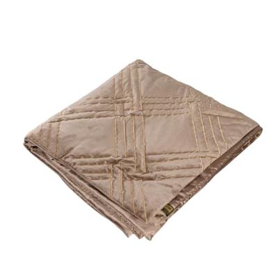 PTMD sprei plaid cerine bruin 240 x 220 cm | 2 stuks