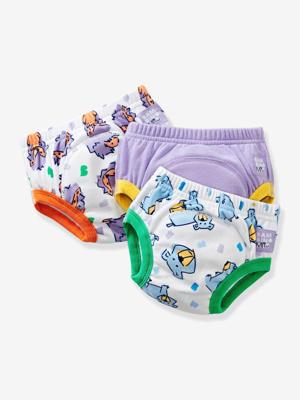 Set van 3 wasbare oefenbroekjes revolutionair 2-3 jaar BAMBINO MIO lila Set van 3 wasbare oefenbroekjes revolutionair 2-3 jaar BAMBINO MIO lila