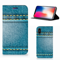 Apple iPhone X | Xs Hippe | Standcase | Jeans - thumbnail