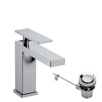 Hansgrohe Tecturis E ééngreeps wastafelkraan 110 CoolStart met PopUp trekwaste, chroom - thumbnail