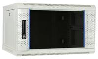 DSI 6U witte wandkast met glazen deur - DS6406W server rack - thumbnail