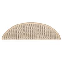 VidaXL Trapmatten zelfklevend 15 st sisal-look 56x17x3 cm berber - thumbnail