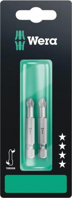 Wera 855/4 TZ Bits Pozidriv, PZ 2 x 50 mm - 1 stuk(s) - 05134385001 Wera 855/4 TZ Bits Pozidriv, PZ 2 x 50 mm - 1 stuk(s) - 05134385001
