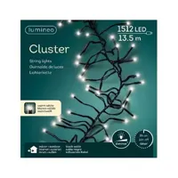 Lumineo clusterverlichting 14m 1512led warm wit - thumbnail