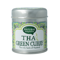 Thai green curry blikje bio 35 Gram - thumbnail