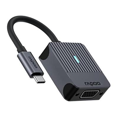 Rapoo UCA-1003 USB Type-C naar VGA Adapter Zwart - thumbnail