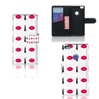 Huawei P8 Lite 2017 Telefoon Hoesje Lipstick Kiss - thumbnail