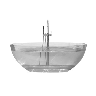 Best Design Vrijstaand Ligbad 170x78x56 cm Resin Transparant Helder