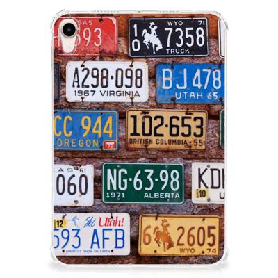Apple iPad mini 6 (2021) Tablet Backcover met foto Kentekenplaten Apple iPad mini 6 (2021) Tablet Backcover met foto Kentekenplaten