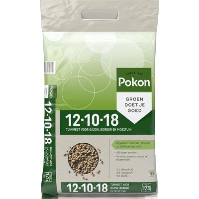 Tuinmest 12-10-18 6,75kg (organisch mineraal) - Pokon