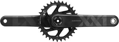 SRAM crankstel "xx1 eagle" krg xx1 eagle dub 34 z. 175 mm black