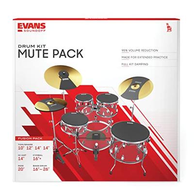 Evans SO-SETFSN SoundOff dempmattenset