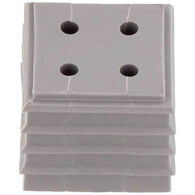CONTA-CLIP KDS-DE 4X2-3 GR Afdichtingselement Thermoplastisch elastomeer Grijs 10 stuk(s)