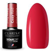 Claresa uv/led gellak 5ml cozy red warm feelings - thumbnail
