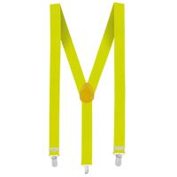 Bretels neon geel - thumbnail
