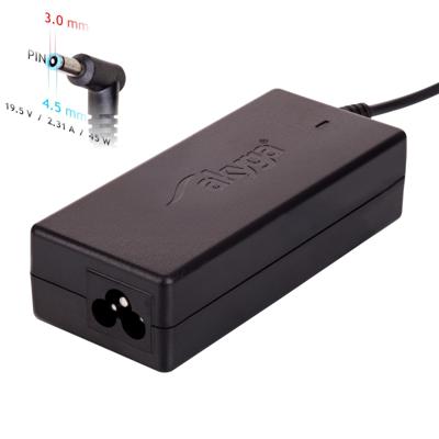 Akyga Laptop netvoeding 45 W 19.5 V/DC 2.31 A