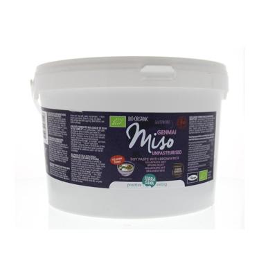 TerraSana Genmai miso ongepasteuriseerd emmer bio 2500 Gram TerraSana Genmai miso ongepasteuriseerd emmer bio 2500 Gram