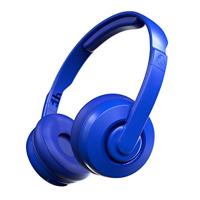 Skullcandy Cassette Draadloze on-ear koptelefoon met een accuduur van 22 uur, microfoon, ondersteuning voor iPhone/Android- en Bluetooth-apparaten – Blauw - thumbnail