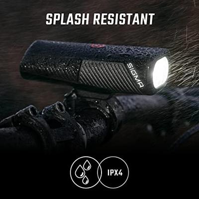 Sigma koplamp buster 1100 led schroefhouder -li-ion accu usb - thumbnail