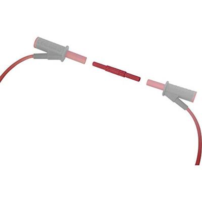 VOLTCRAFT MSL-504 Meetkabelverbinder Bus 4 mm Bus 4 mm Zwart, Rood 1 stuk(s) VOLTCRAFT MSL-504 Meetkabelverbinder Bus 4 mm Bus 4 mm Zwart, Rood 1 stuk(s)