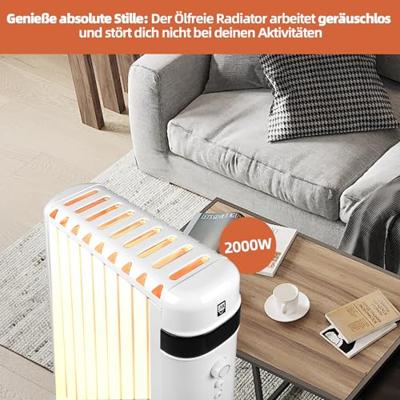 SHX SHX30ROF2000 Eco-radiator 2000 W Wit (glanzend)