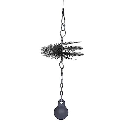 Schoorsteenveegborstel rond 20 cm