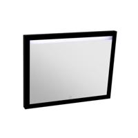 Best Design Spiegel Black Miracle 100x80 cm LED Verlichting Mat Zwart - thumbnail