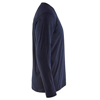 Blåkläder T-Shirt lange mouw 35001042 | Donker marineblauw | Maat 6XL - 7330509596579
