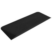 VidaXL Drempelhulpen 2 st 110x41x5 cm rubber - thumbnail