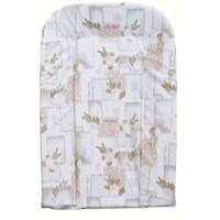 Verschoonmat - BAMBISOL - Schuimplaat - Beige konijnenprint - thumbnail