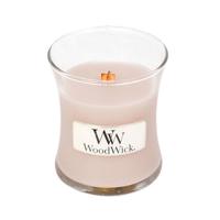 Woodwick Vanilla & Sea Salt Mini Hourglass Candle 0 - thumbnail