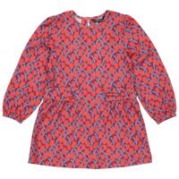 Quapi Meisjes jurk - Danae - AOP Roze bloemen - thumbnail